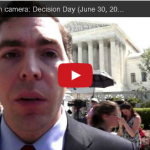 SCOTUSblog on camera: Decision Day (June 30, 2014) Matt Bowman, Senior Legal Counsel at the Alliance Defending Freedom