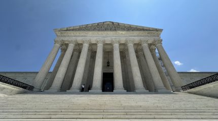 Supreme Court building and steps